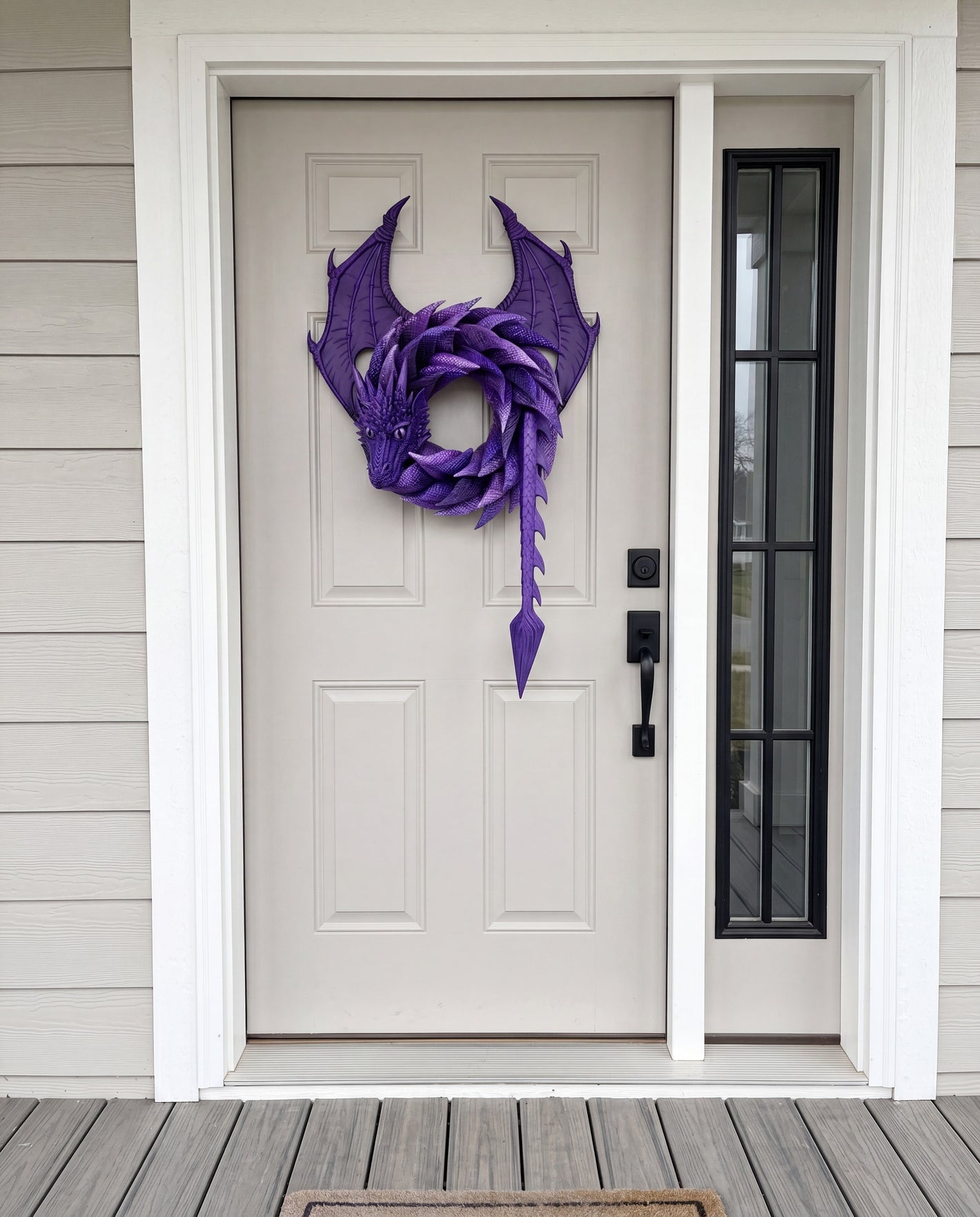 Handmade Fantasy Dragon Wreath®