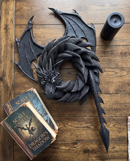 Handmade Fantasy Dragon Wreath®