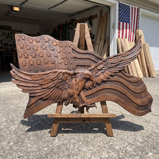 American Eagle Flag ®